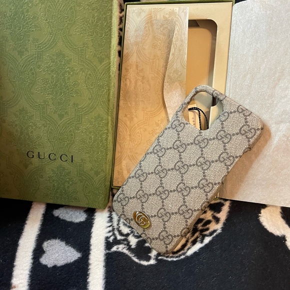 Gucci Accessories - Gucci authentic I phone case for iPhone 12pro max.